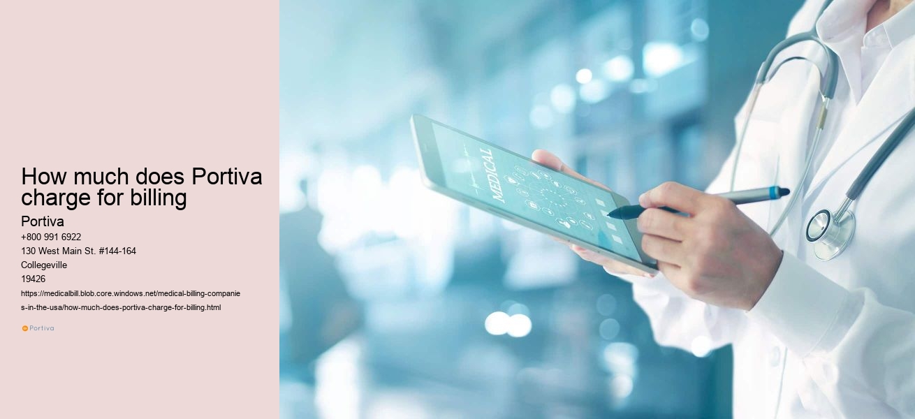 How much does Portiva charge for billing