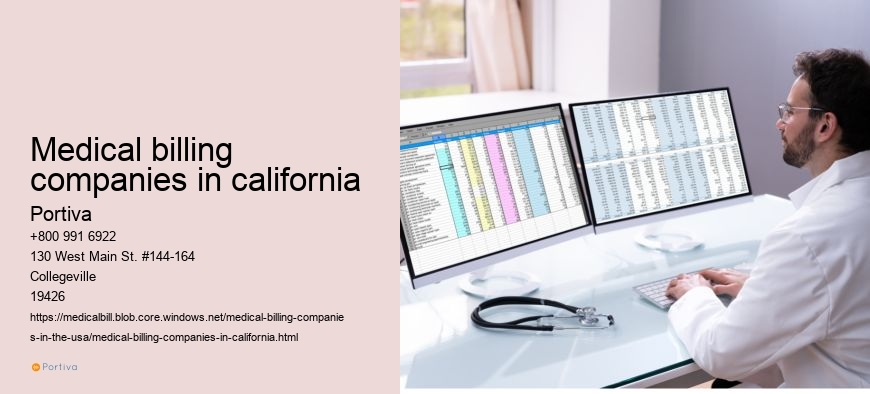 medical billing companies in california